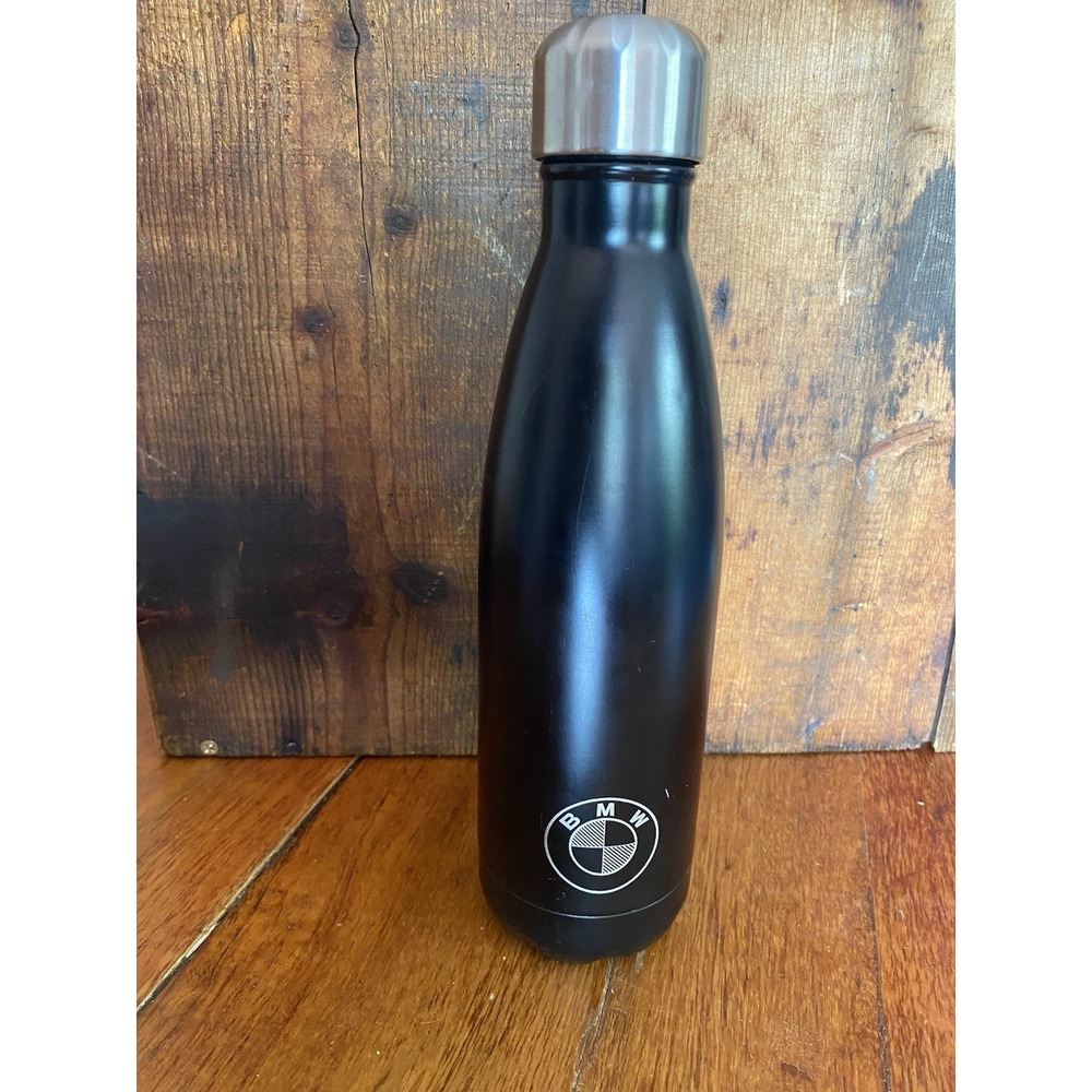 BMW Swell Bottle Canteen 17oz Stainless Steel Black Insulated 500mL
